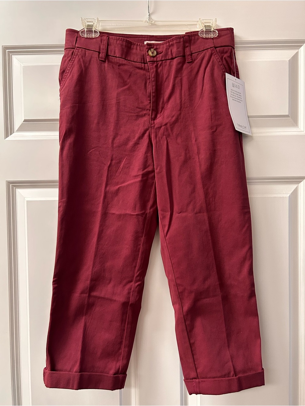 NWT- Coldwater Creek Chino Crop-4P